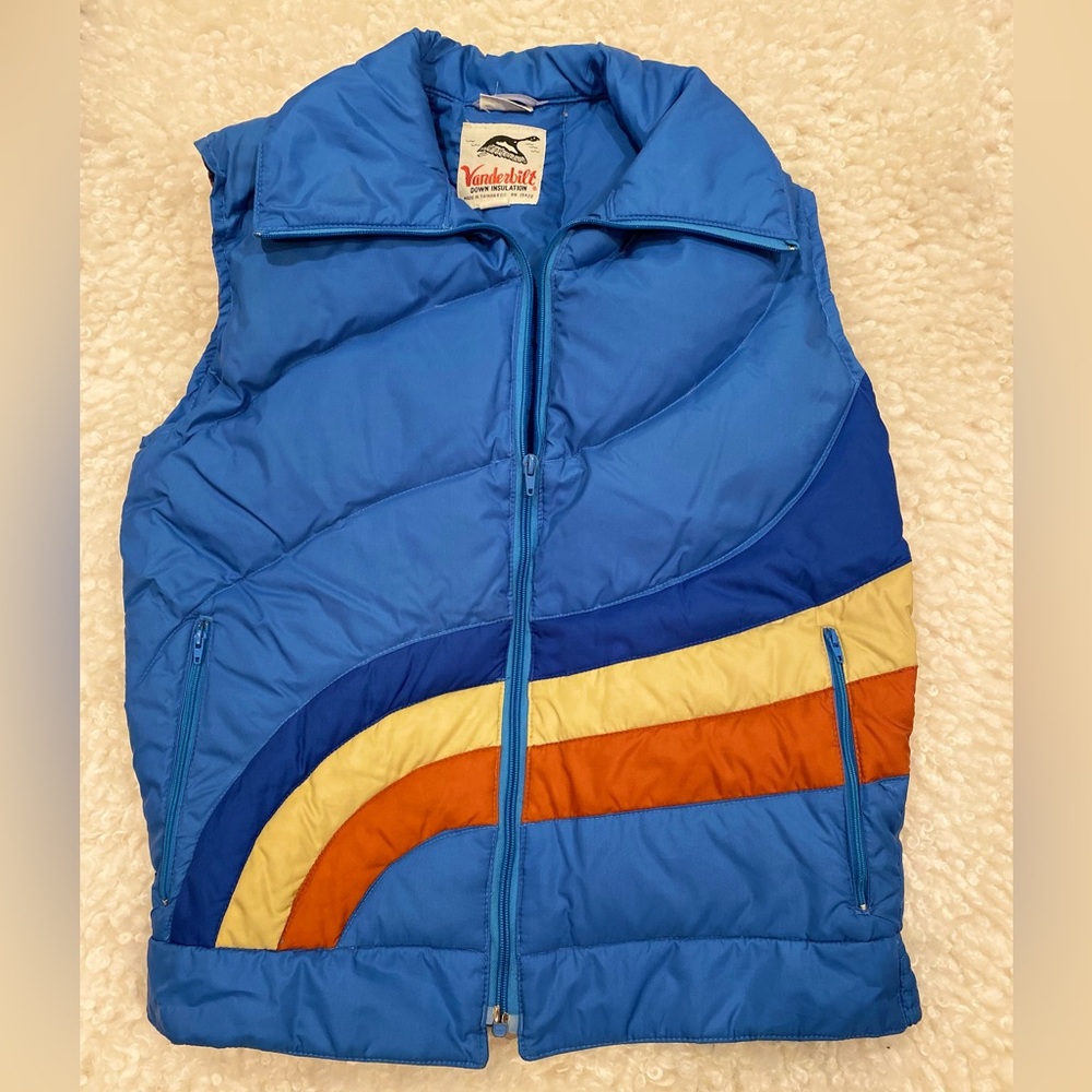 70s Vintage / retro puffer vest
